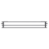 Mexen CH30 Hygiene panel heater 400 x 1000 mm, side connection, 1096 W, anthracite - W430H-040-100-66
