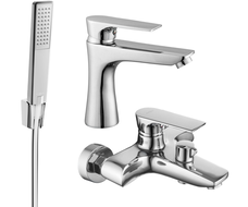 Mexen Axel R72 bathtub set, Chrome - 73803R72-00
