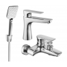 Mexen Axel R62 Bath Set, Chrome - 73803R62-00