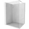 Mexen Kioto Walk-in Shower Wall 75 x 200 cm, transparent 8 mm, chrome - 800-075-101-01-00