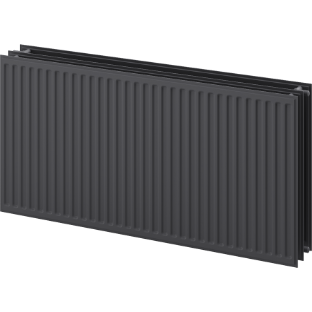 Mexen CH30 Hygiene Panel Radiator 900 x 700 mm, Side Connection, 1445 W, Anthracite - W430H-090-070-66