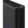 Mexen CH30 Hygiene Panel Radiator 900 x 1000 mm, Side Connection, 2064 W, Anthracite - W430H-090-100-66