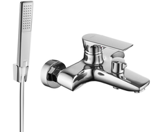 Mexen Axel R72 bathtub mixer tap with shower head, Chrome - 7383R72-00