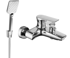 Mexen Axel R62 bathtub mixer tap with shower head, Chrome - 7383R62-00