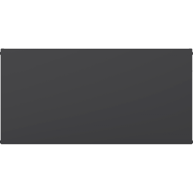 Mexen CHF20 Hygiene Flat panel radiator 600 x 1200 mm, side connection, 1204 W, anthracite - W420HF-060-120-66