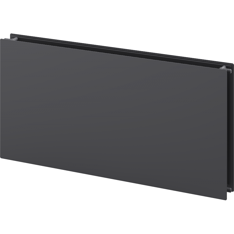 Mexen CHF20 Hygiene Flat panel radiator 600 x 1500 mm, side connection, 1505 W, anthracite - W420HF-060-150-66
