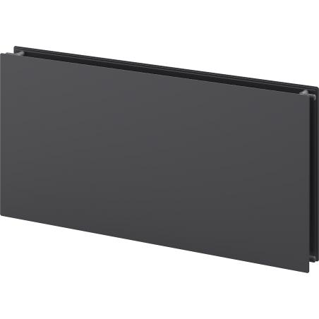 Mexen CHF20 Hygiene Flat panel radiator 600 x 1500 mm, side connection, 1505 W, anthracite - W420HF-060-150-66