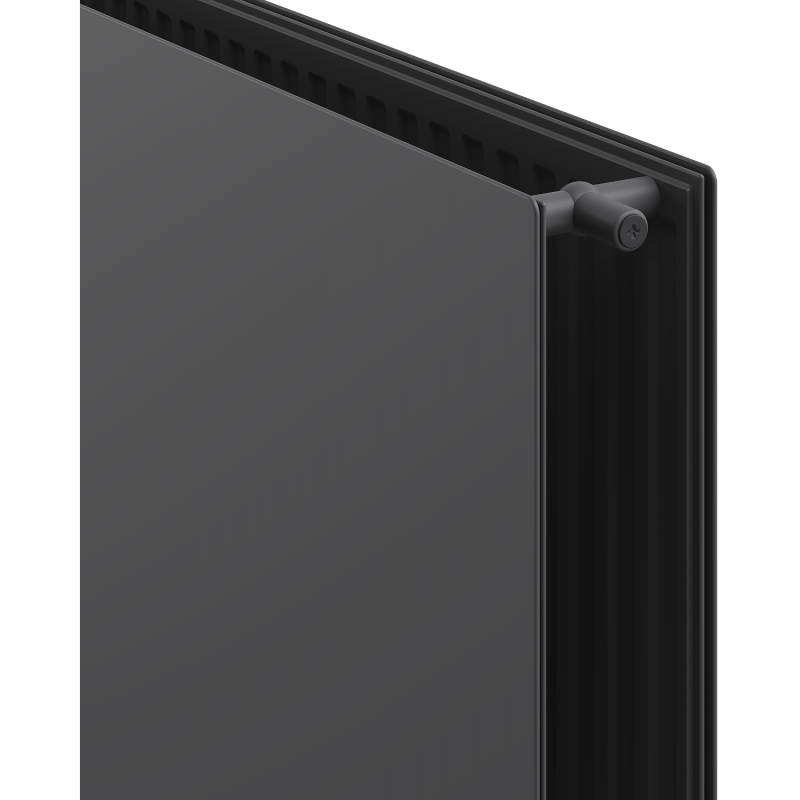 Mexen CHF20 Hygiene Flat panel radiator 900 x 1500 mm, side connection, 2097 W, anthracite - W420HF-090-150-66
