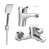 Mexen Caro R62 bath set, chrome - 746603R62-00