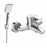 Mexen Caro R62 bathtub mixer tap with shower head, Chrome - 74663R62-00