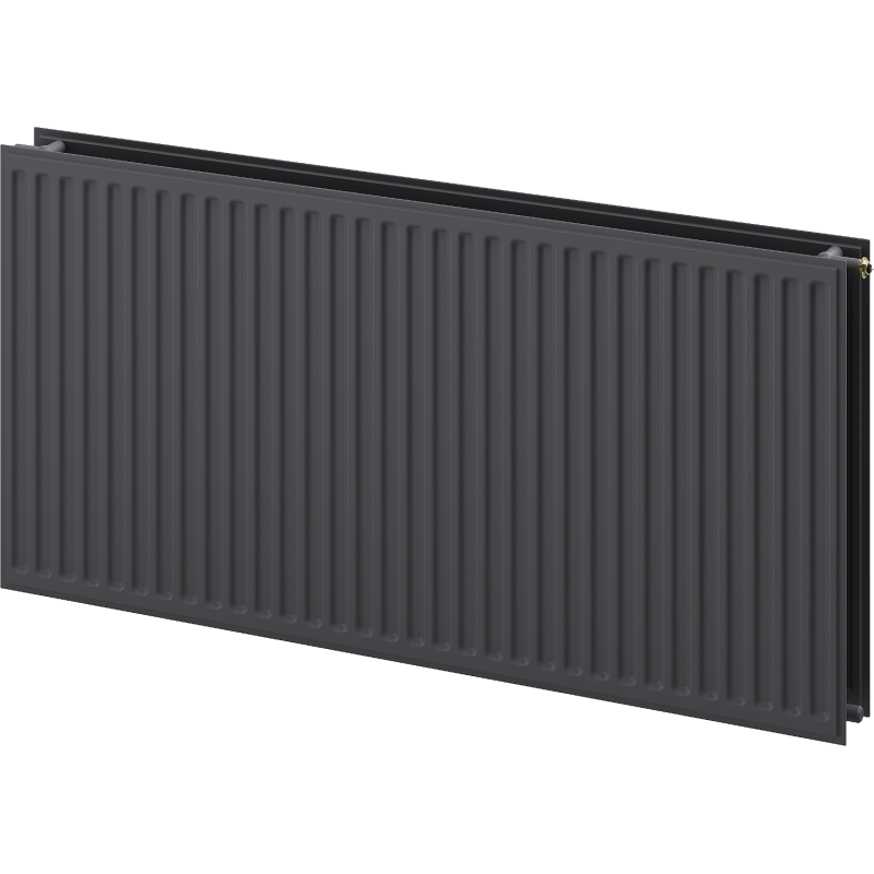 Mexen CVH20 Hygiene plate heater 400 x 2800 mm, bottom connection, 2226 W, anthracite - W620H-040-280-66
