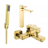 Mexen Cetus R77 Bath Set, Gold - 744313R77-50