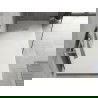 Mexen Hugo Rectangular Shower Tray SMC 180 x 80 cm, White, Inox Cover - 42108018-X