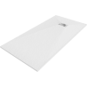 Mexen Hugo rectangular SMC shower tray 180 x 80 cm, white, inox cover - 42108018-X