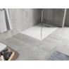 Mexen Hugo rectangular SMC shower tray 120 x 90 cm, white, inox cover - 42109012-X
