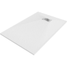 Mexen Hugo SMC rectangular shower tray 130 x 90 cm, white, inox cover - 42109013-X