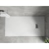 Mexen Hugo Rectangular Shower Tray SMC 170 x 90 cm, White, Inox Cover - 42109017-X