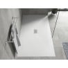 Mexen Hugo rectangular SMC shower tray 170 x 100 cm, white, inox cover - 42101017-X