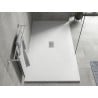Mexen Hugo rectangular SMC shower tray 170 x 100 cm, white, inox cover - 42101017-X