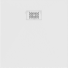 Mexen Hugo square shower tray SMC 70 x 70 cm, white, white cover - 42107070-W