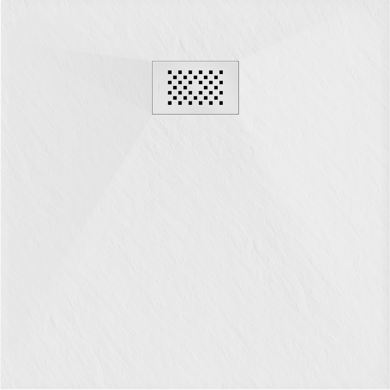 Mexen Hugo SMC Square Shower Tray 80 x 80 cm, White, White Cover - 42108080-W