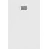 Mexen Hugo rectangular shower tray SMC 110 x 80 cm, white, white cover plate - 42108011-W