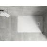 Mexen Hugo rectangular shower tray SMC 110 x 80 cm, white, white cover plate - 42108011-W