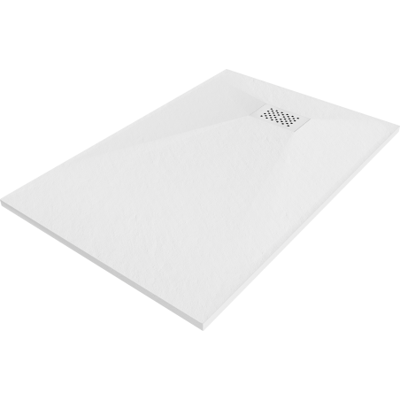 Mexen Hugo rectangular SMC shower tray 120 x 80 cm, white, white cover - 42108012-W