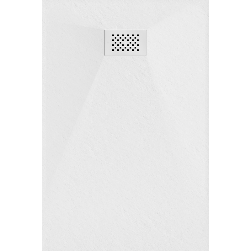 Mexen Hugo rectangular shower tray SMC 120 x 80 cm, white, white cover - 42108012-W