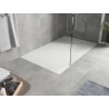 Mexen Hugo rectangular SMC shower tray 150 x 80 cm, white, white cover - 42108015-W