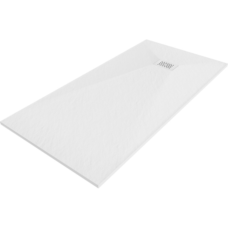 Mexen Hugo rectangular SMC shower tray 170 x 80 cm, white, white cover - 42108017-W
