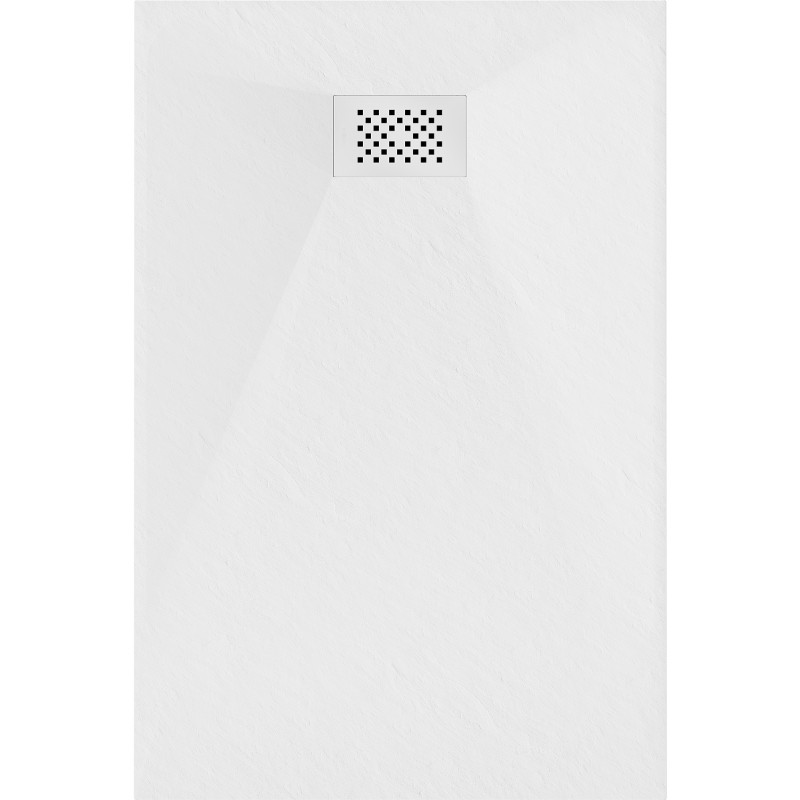 Mexen Hugo rectangular SMC shower tray 120 x 90 cm, white, white cover - 42109012-W
