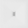 Mexen Hugo Square Shower Tray SMC 100 x 100 cm, White, White Cover - 42101010-W