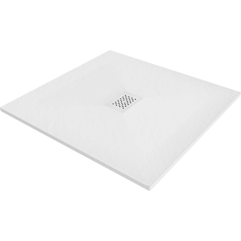 Mexen Hugo SMC square shower tray 100 x 100 cm, white, white cover - 42101010-W