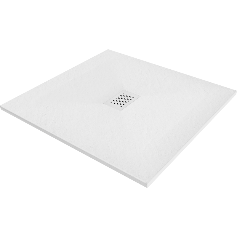 Mexen Hugo Square Shower Tray SMC 100 x 100 cm, White, White Cover - 42101010-W