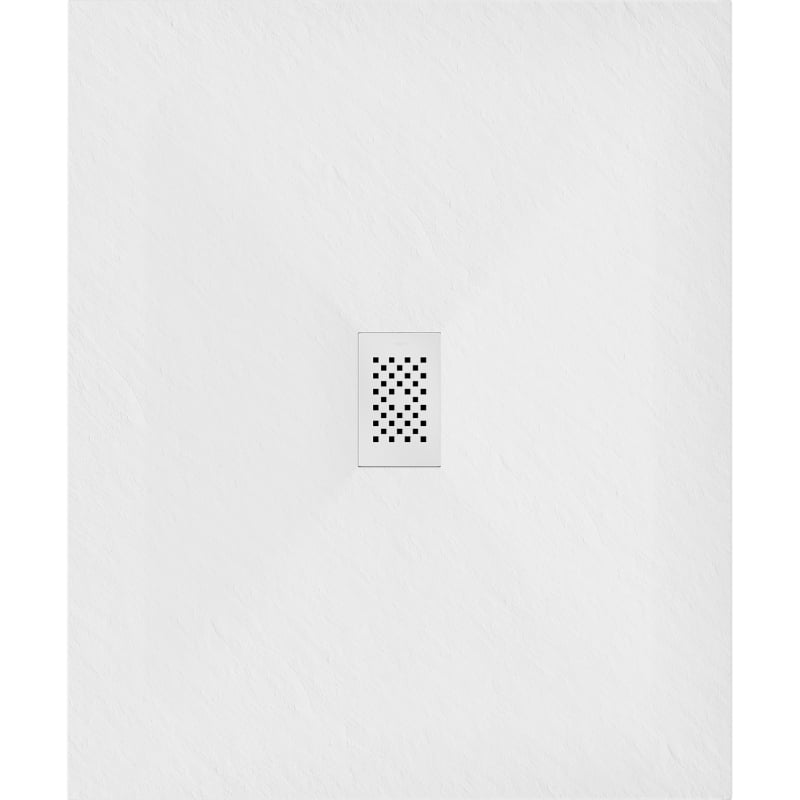 Mexen Hugo rectangular SMC shower tray 110 x 100 cm, white, white cover - 42101011-W