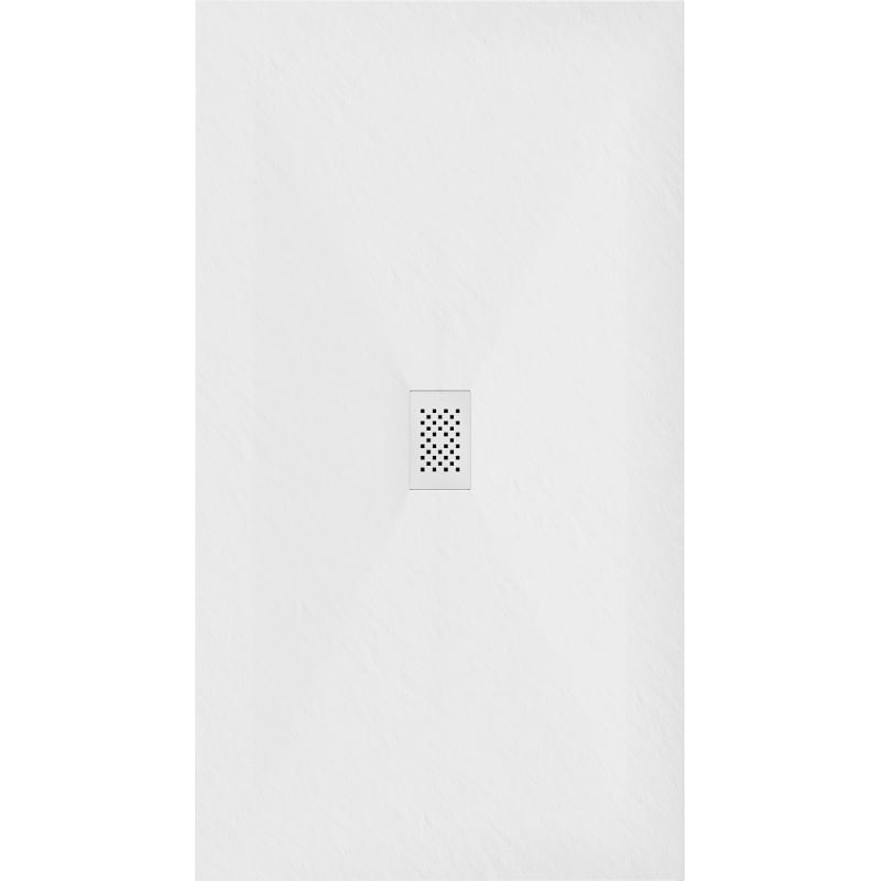 Mexen Hugo rectangular SMC shower tray 180 x 100 cm, white, white cover - 42101018-W