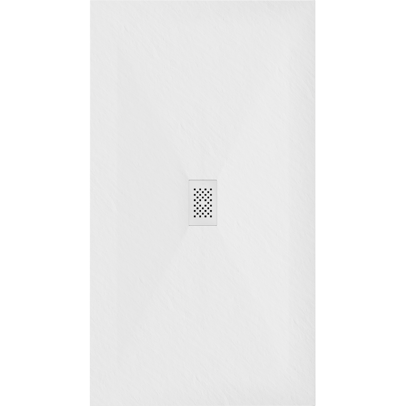 Mexen Hugo rectangular shower tray SMC 170 x 100 cm, white, white cover - 42101017-W