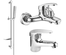 Mexen Erica DF72 bathtub set, chrome - 746403DF72-00