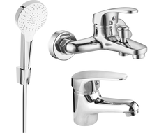 Mexen Erica R05 bathtub set, chrome - 746403R05-00