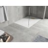 Mexen Hugo rectangular shower tray SMC 100 x 90 cm, white, gold cover - 42109010-G