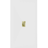 Mexen Hugo Rectangular Shower Tray SMC 170 x 100 cm, White, Gold Cover - 42101017-G