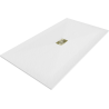 Mexen Hugo SMC rectangular shower tray 180 x 100 cm, white, gold cover - 42101018-G