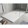Mexen Hugo rectangular shower tray SMC 200 x 100 cm, white, golden cover - 42101020-G