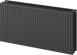 Mexen CVH30 Hygiene Plate Radiator 900 x 1300 mm, Bottom Connection, 2684 W, Anthracite - W630H-090-130-66