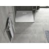Mexen Hugo square shower tray SMC 70 x 70 cm, white, white cover - 42107070-W