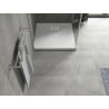 Mexen Hugo square shower tray SMC 70 x 70 cm, white, white cover - 42107070-W