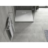 Mexen Hugo square SMC shower tray 70 x 70 cm, white, white cover - 42107070-W