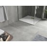 Mexen Hugo Square Shower Tray SMC 90 x 90 cm, White, Golden Drain Cover - 42109090-G
