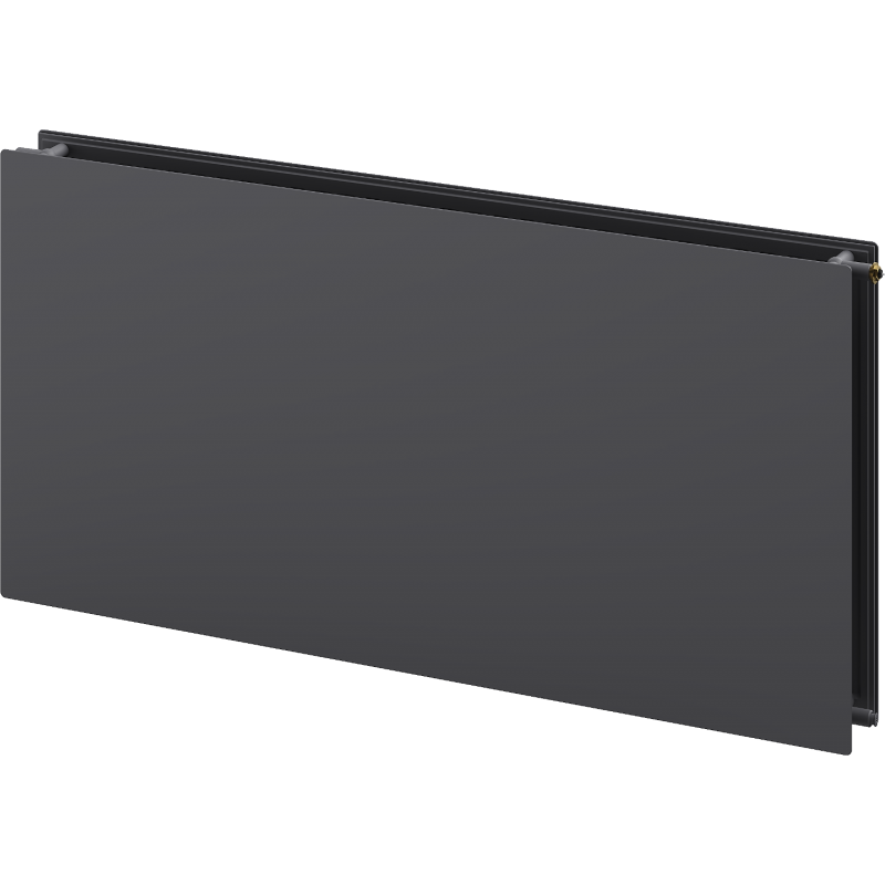Mexen CVHF20 Hygiene Flat Panel Radiator 500 x 500 mm, bottom connection, 431 W, anthracite - W620HF-050-050-66